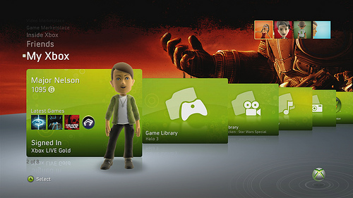 Xbox actualizacion dashboard